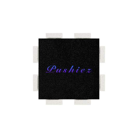 A tab from the Poparo Pushiez collection, featuring an official Trademark of the Pushiez (PSHZ) brand.