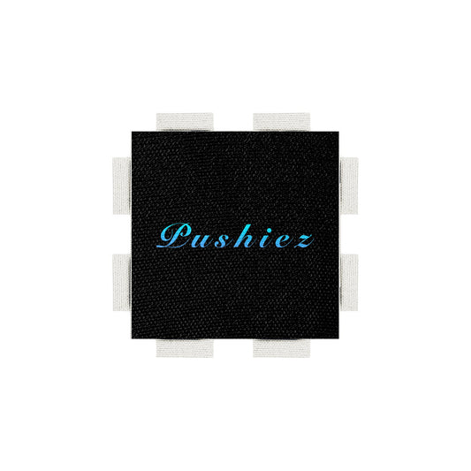 A tab from the Poparo Pushiez collection, featuring an official Trademark of the Pushiez (PSHZ) brand.
