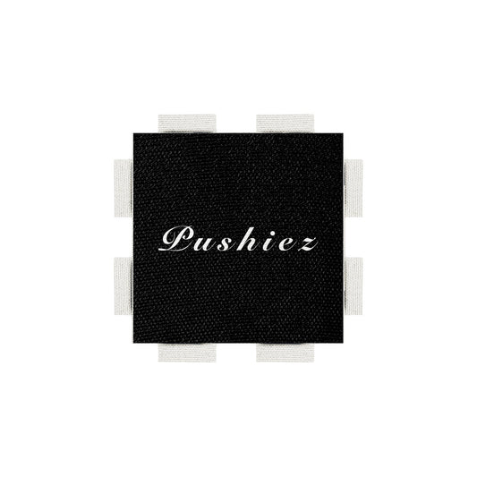 A tab from the Poparo Pushiez collection, featuring an official Trademark of the Pushiez (PSHZ) brand.